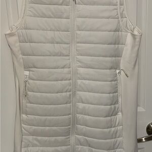 Active USA Cream Puffer Vest